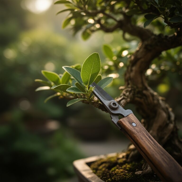 Steps for pruning a bonsai tree for beginners