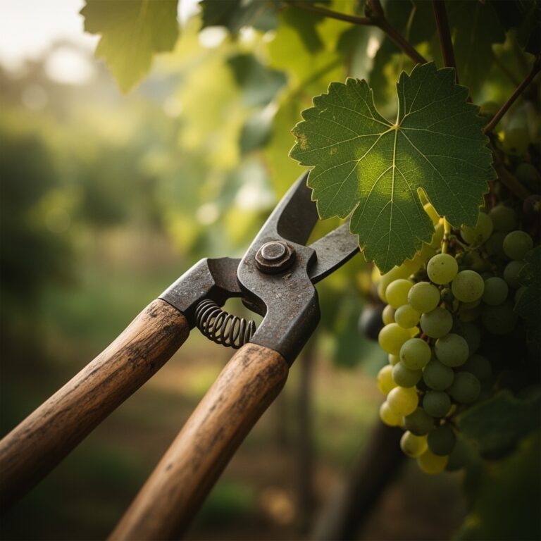 Steps for pruning grapevine for maximum fruit