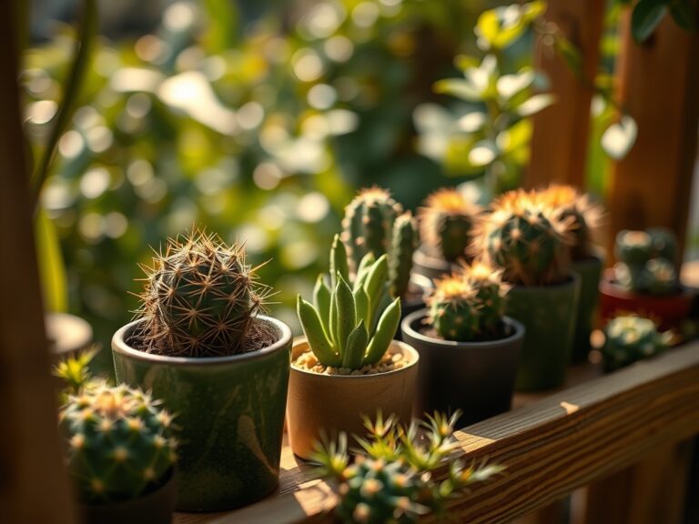 How to prepare a plant shelf for cacti