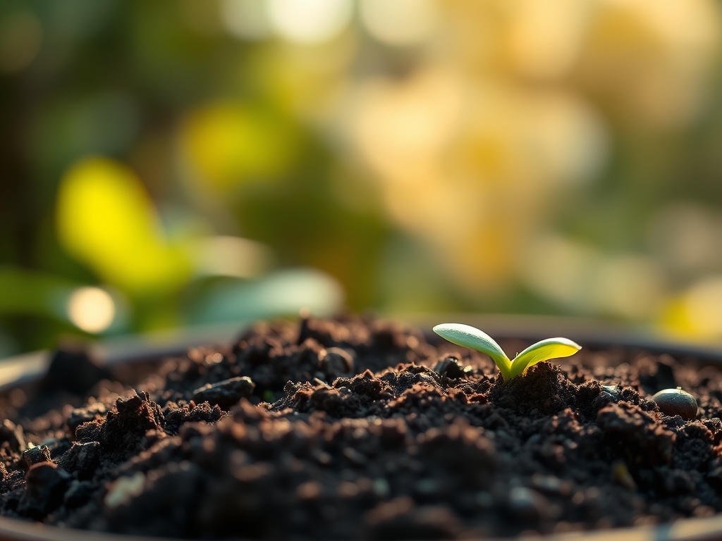 Using a specialized orchid soil